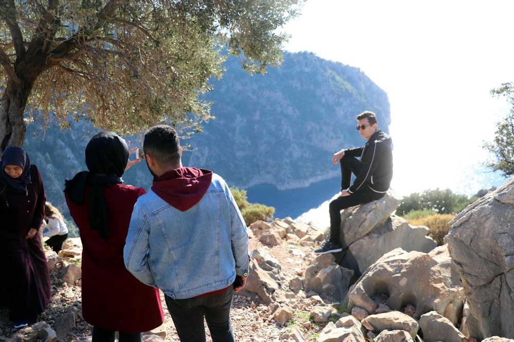Kelebekler Vadisi'nde tehlikeli anlar! Bir kare fotoğraf için ölümü göze alıyorlar - 18