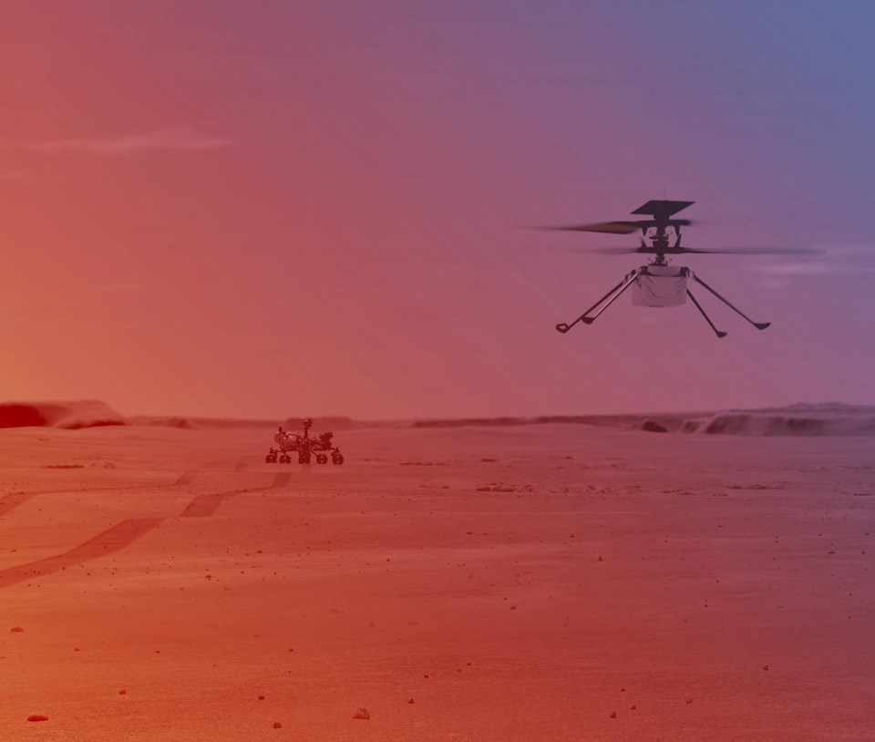 Tarihi gün: NASA Mars’ta helikopter uçuracak - 1
