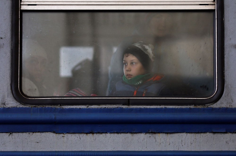 Rus saldırısından kaçış: Lviv tren istasyonunda endişeli bekleyiş - 16