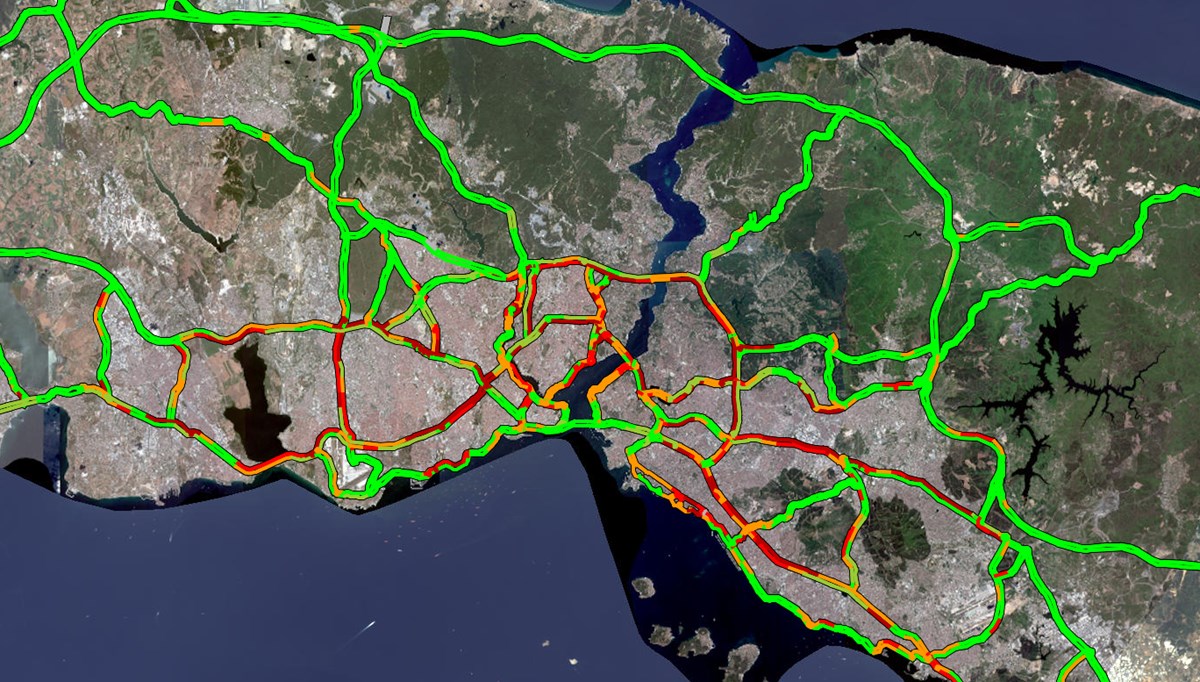 İstanbul trafiğinde 