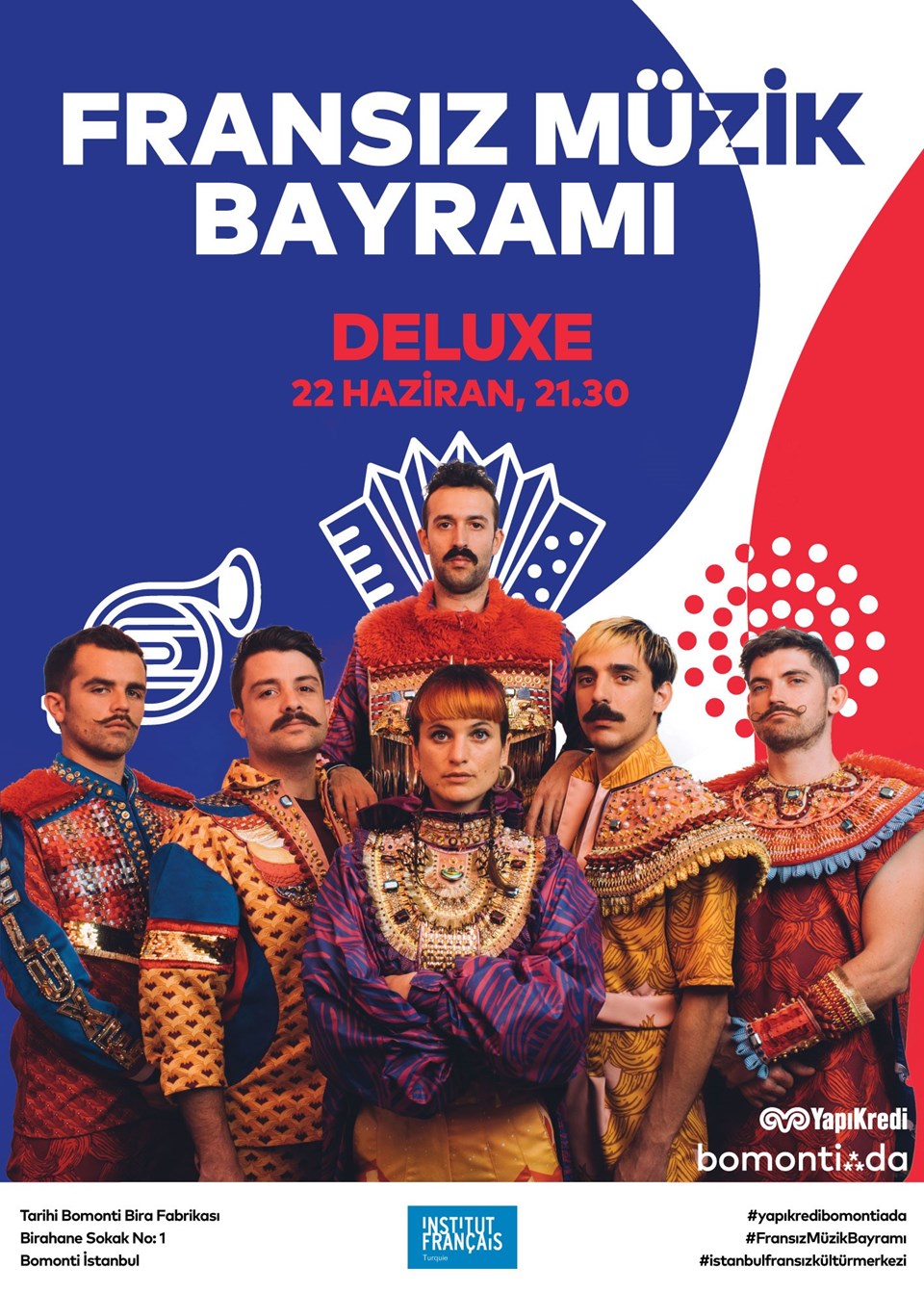 Yapı Kredi bomontiada ve İstanbul Fransız Kültür Merkezi Fransız Müzik Bayramı’nı konserlerle kutlayacak - 1