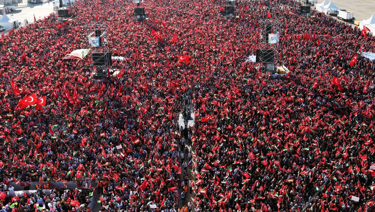 İstanbul’da Filistin’e destek mitingi | Binlerce kişi Atatürk Havalimanı’nda buluştu İstanbul’da Filistin’e destek mitingi | Binlerce kişi Atatürk Havalimanı’nda buluştu