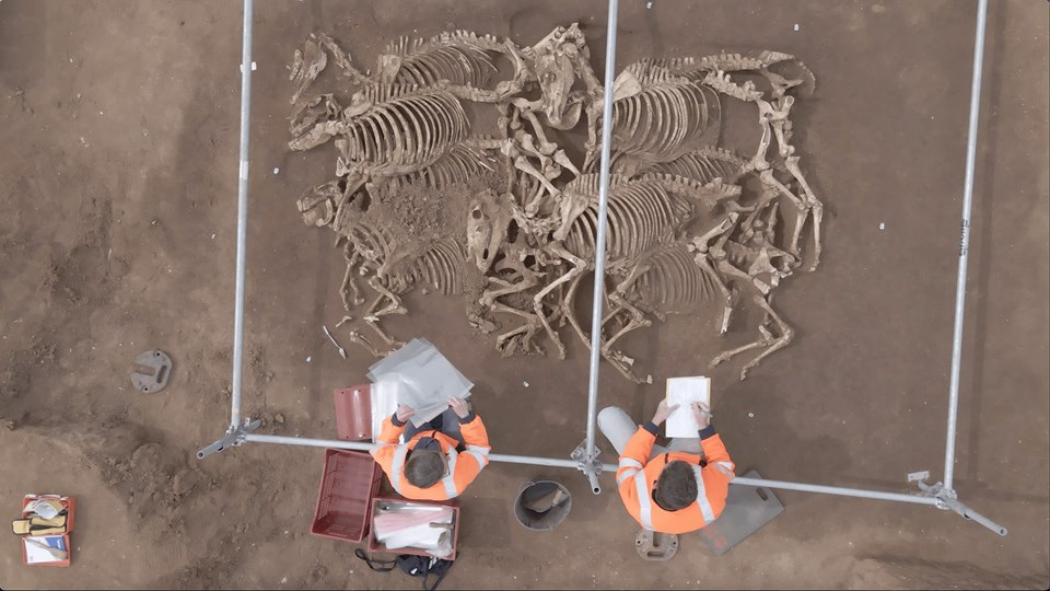 Fransa'da olağanüstü keşif: 2 bin yıllık kalıntılar bulundu - 1