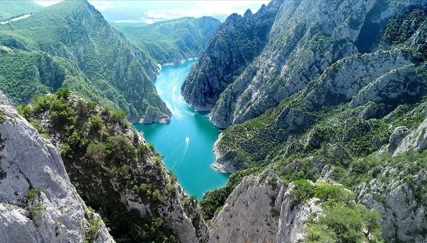 Samsun'daki Şahinkaya Kanyonu'na yoğun ilgi