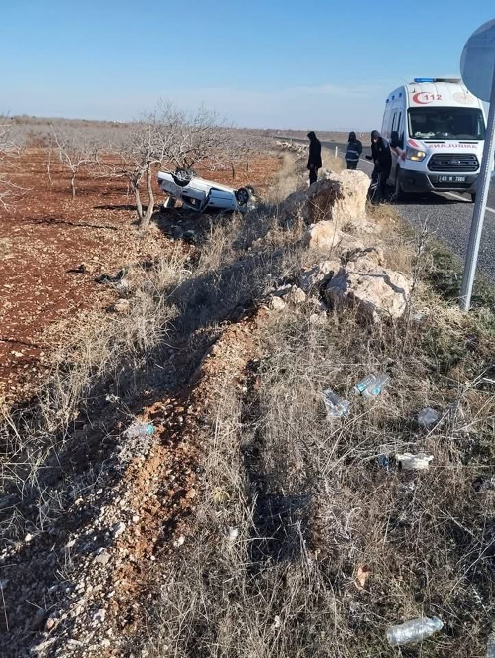 Direksiyon başında uyuyakalan sürücü ölümden döndü - 2