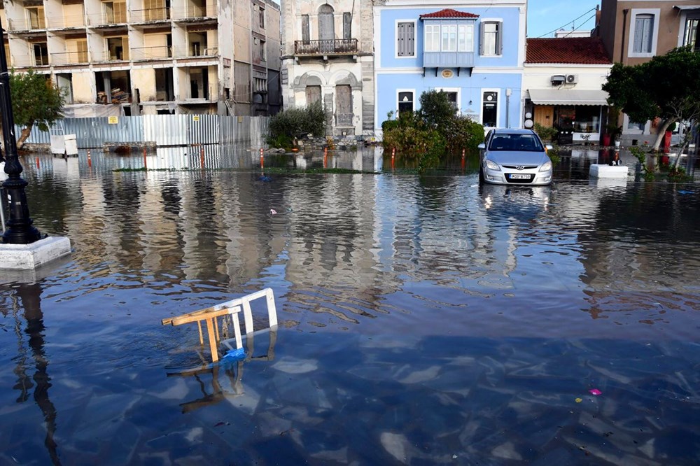 Depremin vurduğu Yunan adası Sisam'da son durum - 1