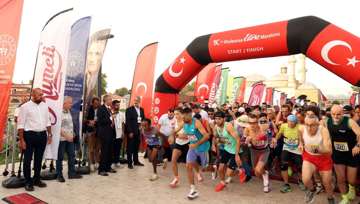 10. Uluslararası Edirne Maratonu koşuldu