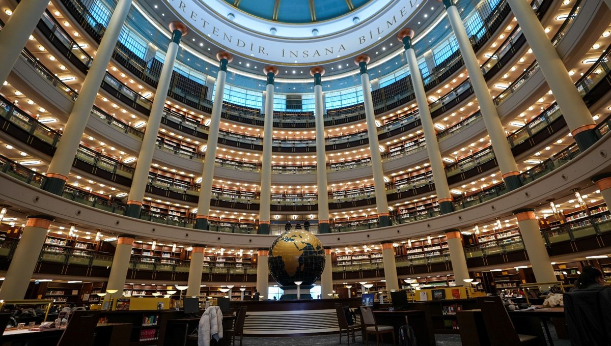 Cumhurbaşkanlığı Millet Kütüphanesi'nde 140 dilde kitap bulunuyor: