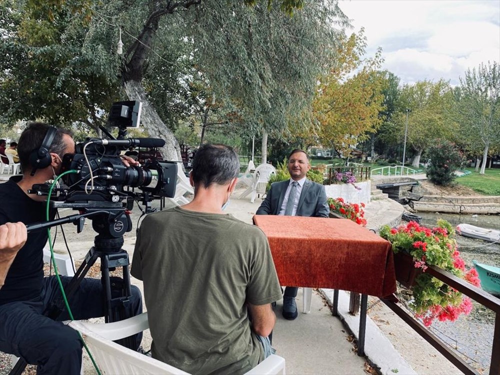 Fransız yönetmen Pascal Guerin İznik Gölü'nde tarihi batık bazilikanın belgeselini çekiyor - 2