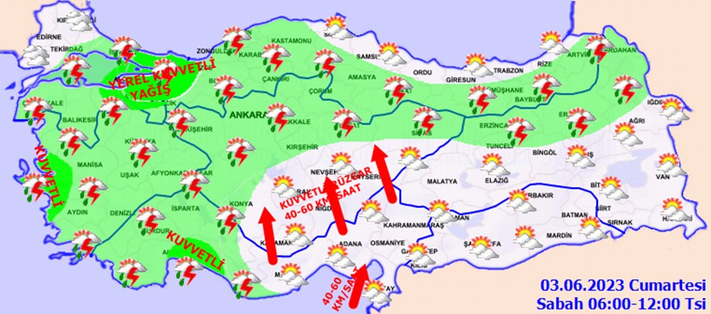 30 il sağanak uyarısı (Meteorolojiden 5 günlük rapor) - 4