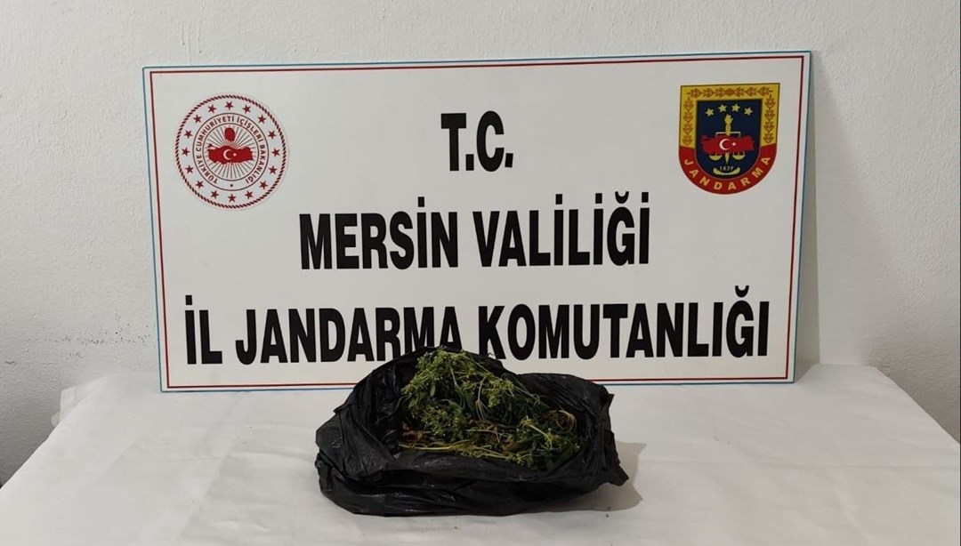 Mersin'de uyuşturucu operasyonu: 4 gözaltı