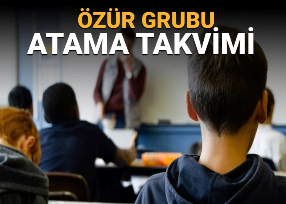 MEB Özür grubu atama başvuruları ne zaman? Öğretmenlerin il içi mazerete bağlı atama başvuru tarihi - 1