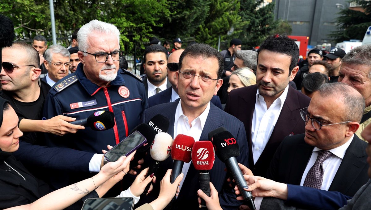 İBB Başkanı Ekrem İmamoğlu’ndan Beşiktaş’taki yangına ilişkin açıklama: Bina eski, yangın nedeniyle statik güvenlikle ilgili inceleme başlatıldı