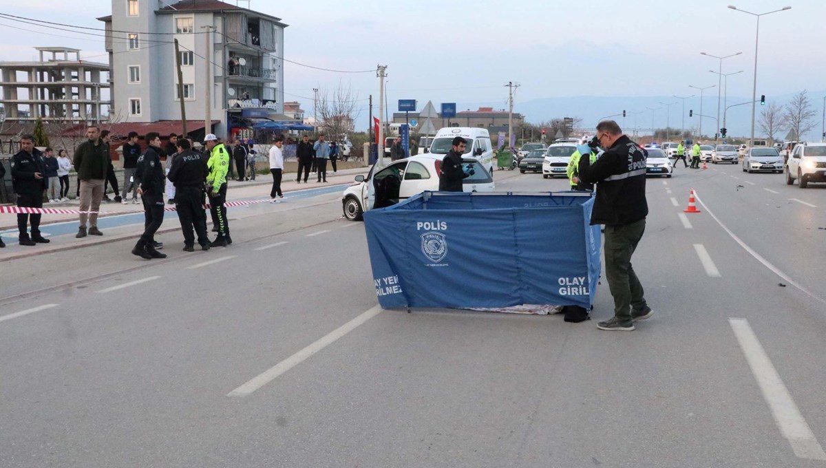 Denizli'de otomobilin çarptığı yaya hayatını kaybetti