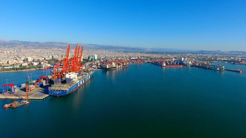 Fuat Oktay'ın açıklamasının ardından gözler Mersin Limanı'na çevrildi - 1