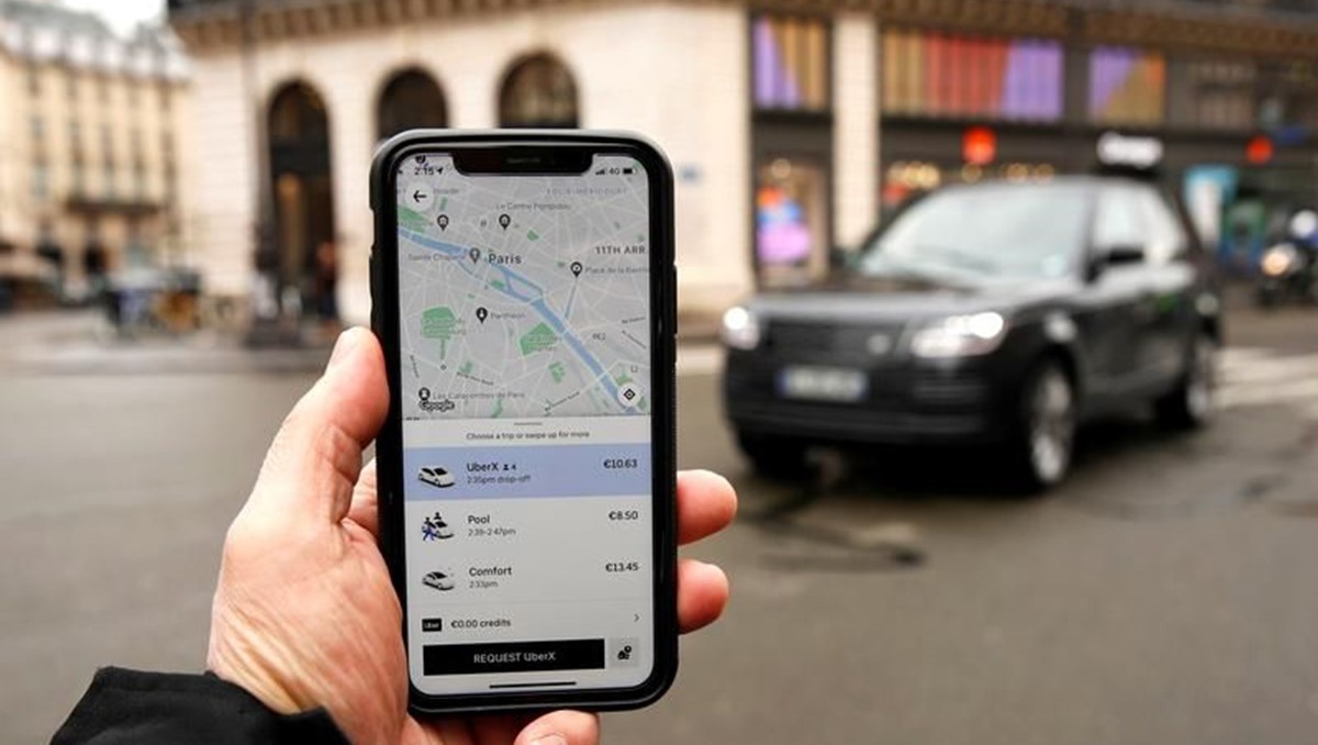 Uber sürücülerine 'akıllı telefon' yasağı