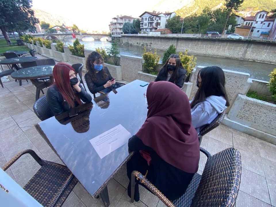 Amasya'da nehir manzaralı otel, kız öğrencilere yurt oldu - 1