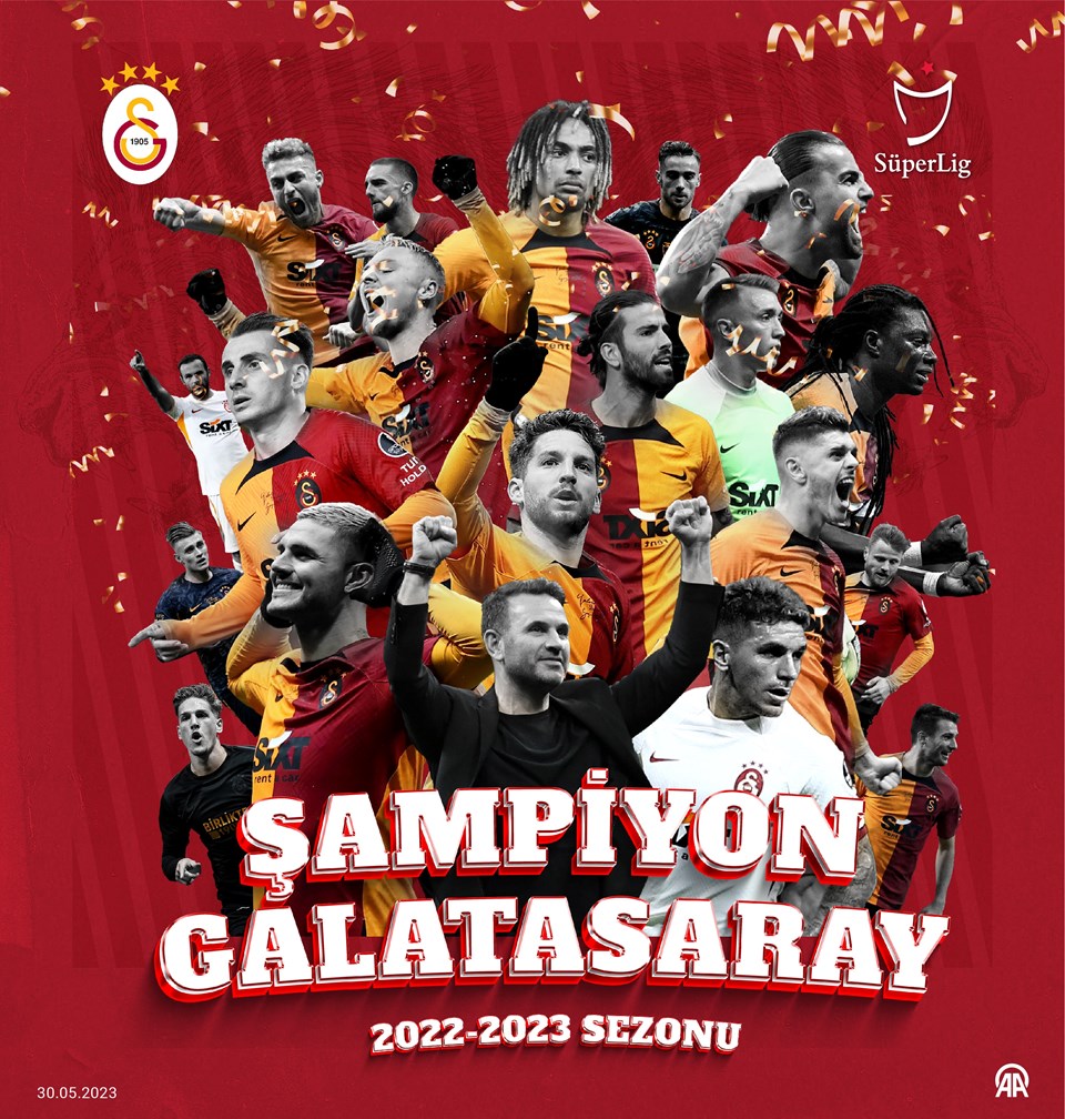 Okan Buruk, Galatasaray’ı şampiyon yapan 13. farklı teknik direktör oldu - 1