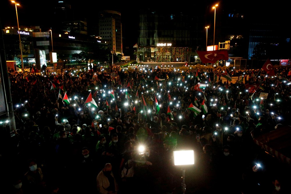 İstanbul'da İsrail protestosu - 7