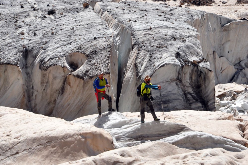 Türkiye'nin zirvesi 20 bin yıllık 'Cilo Buzulları' eriyor - 29