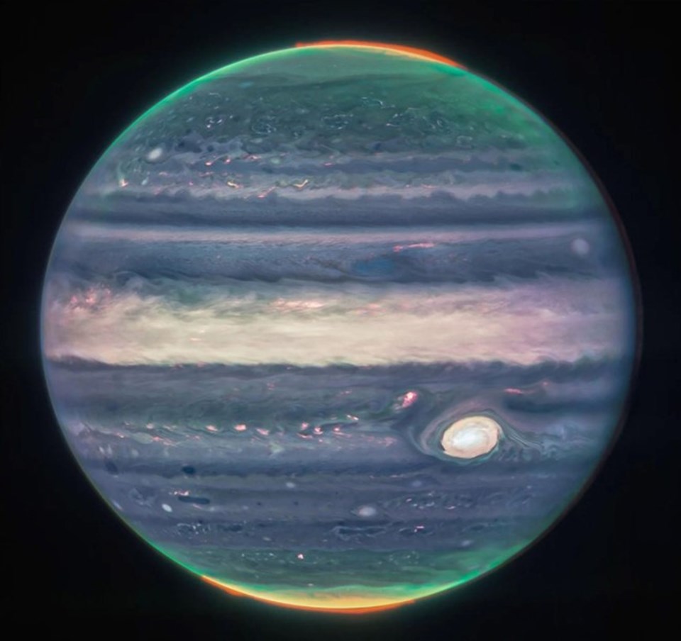 James Webb bu sefer Jüpiter'i görüntüledi - 1