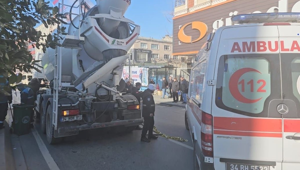 Beton mikserinin ezdiği kadın hayatını kaybetti Beton mikserinin ezdiği kadın hayatını kaybetti
