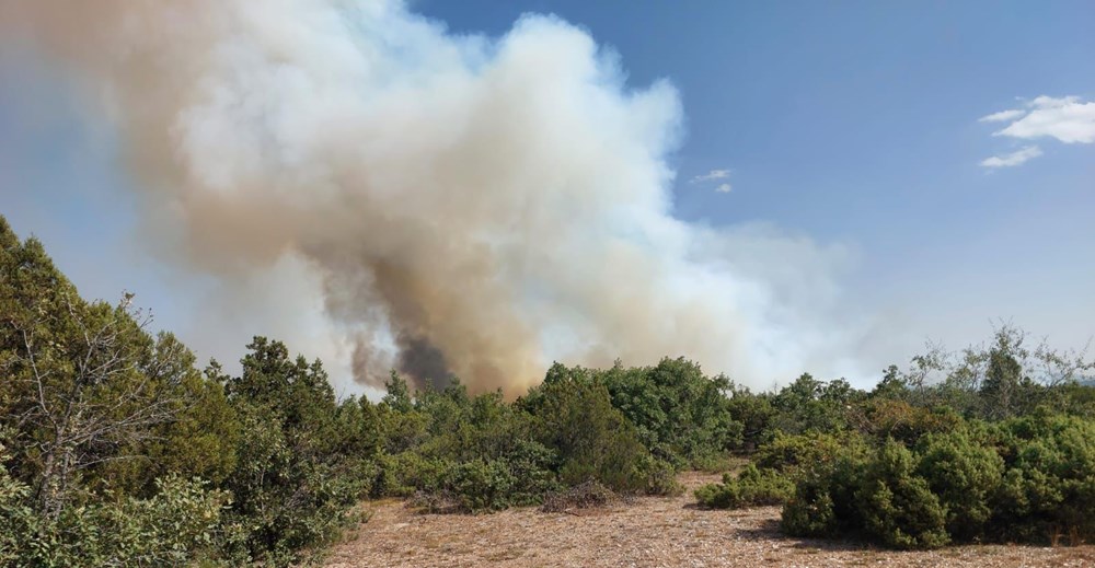 Kütahya ve Çanakkale’de orman yangını (Havadan ve karadan
müdahale sürüyor) - 2