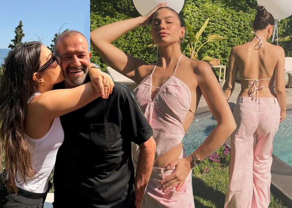Demet Özdemir'den yeni kareler: Havuz başında poz verdi - 1