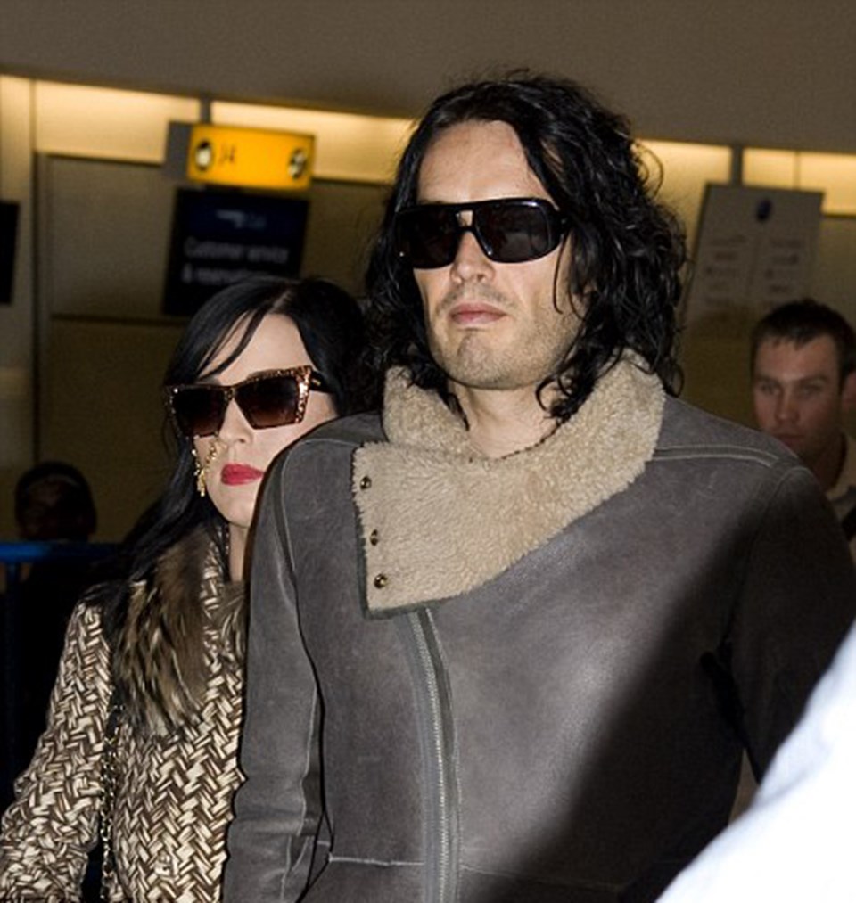 Katy Perry ve nişanlısı Russell Brand