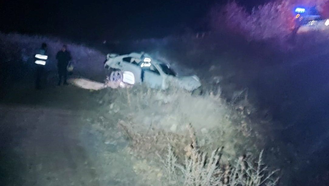 Nevşehir'de otomobil şarampole devrildi: 1 ölü, 3 yaralı