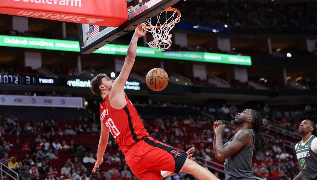 Alperen Şengün'ün 18 sayısı, Rockets'ın galibiyetine yetmedi (NBA'de gecenin sonuçları 9 Ocak 2023)