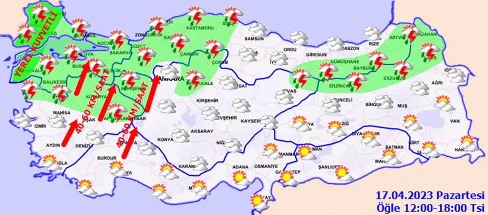 Bayramda hava nasıl olacak? İşte yurt geneli hava durumu raporu - 3