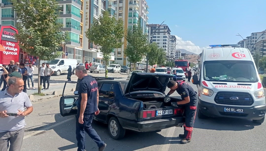 Malatya’da iki ayrı kazada 4 kişi yaralandı