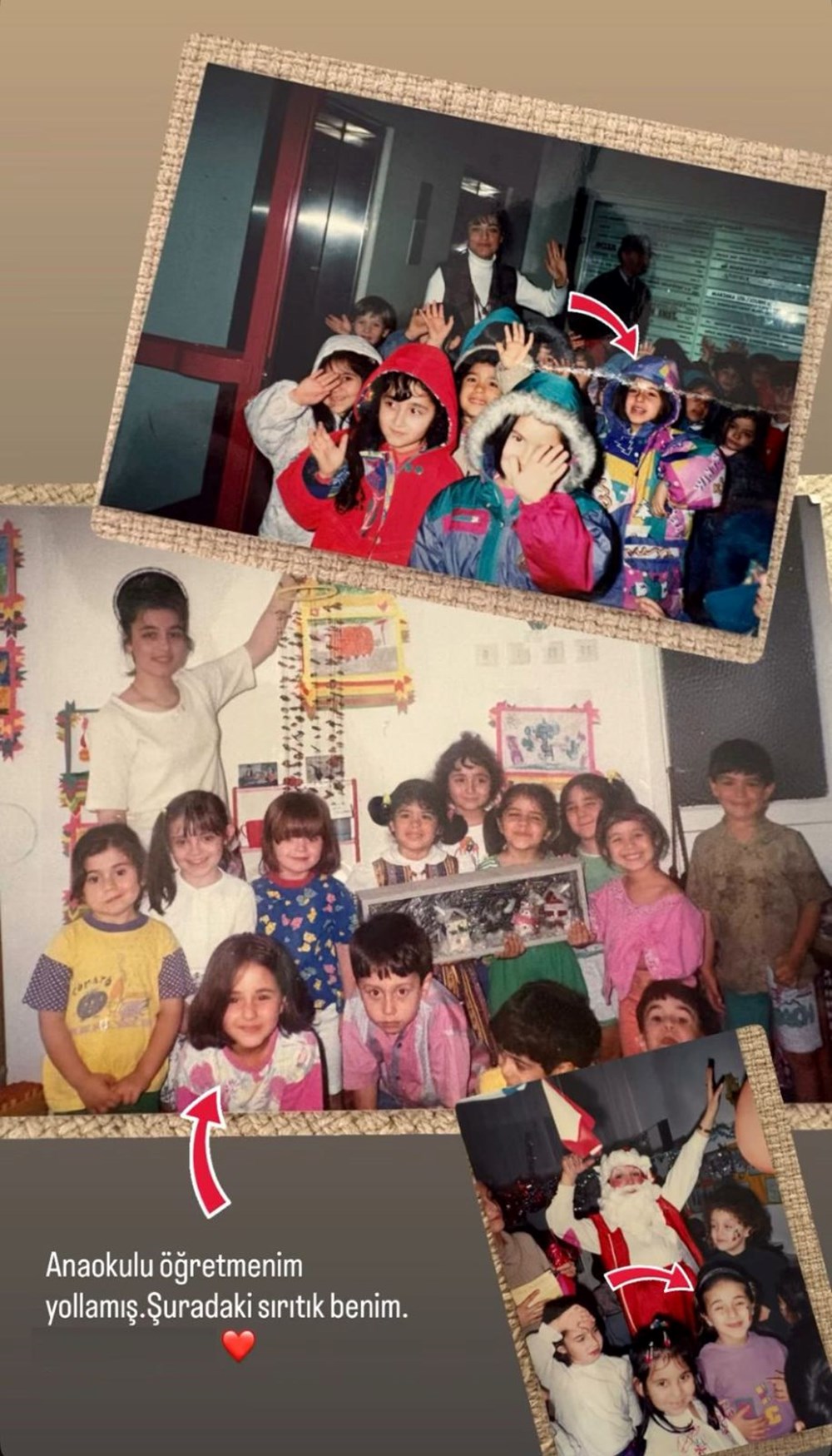 Çarpıntı'nın Emel'i Ceren Taşçı'dan çocukluk pozu (Ünlülerin çocukluk ve gençlik halleri) - 3