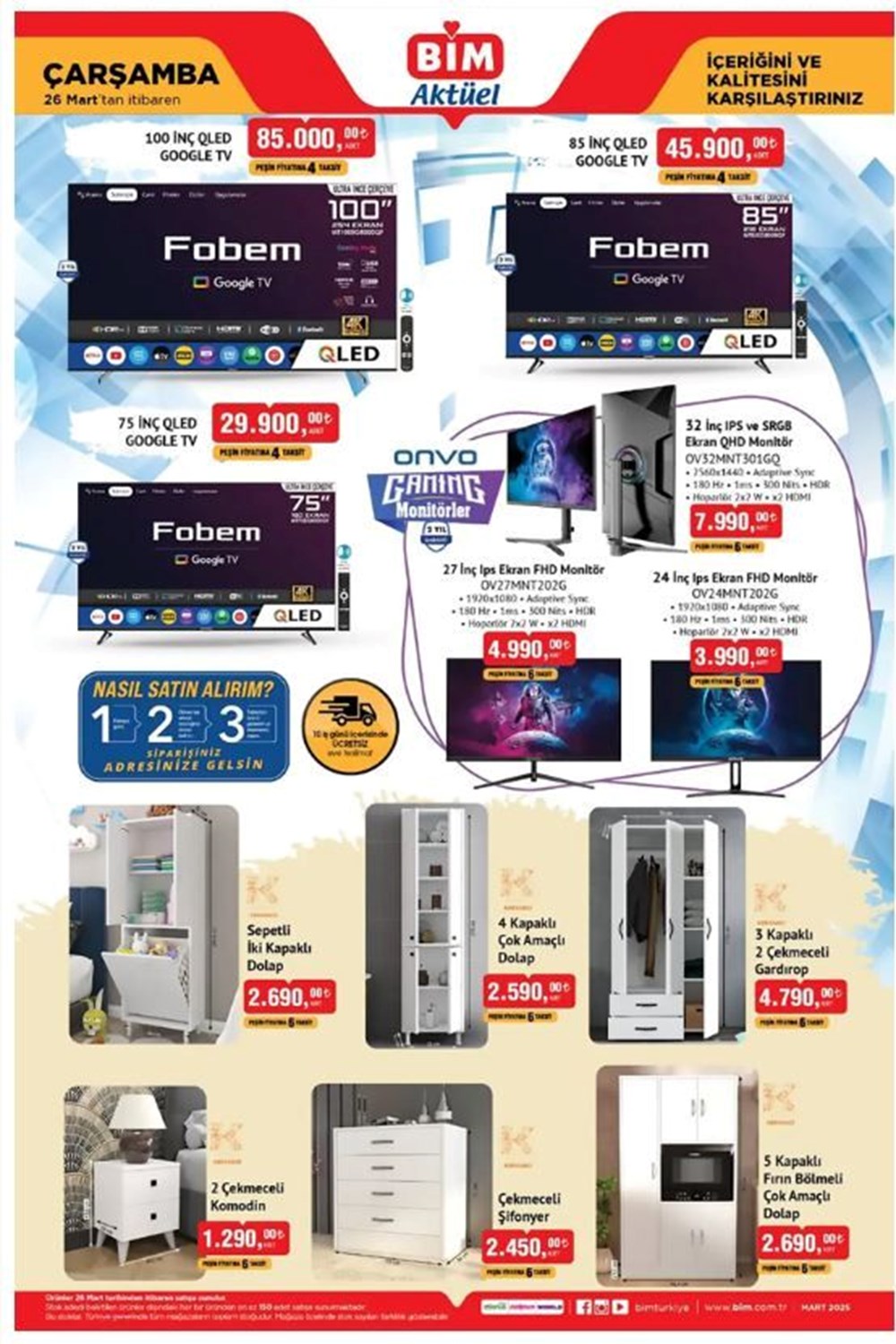 BİM'de Ev ve Teknoloji Şöleni: 21-25 Mart'ta Yok Yok! 75 TkwACuGsVk2464uqdryJcA