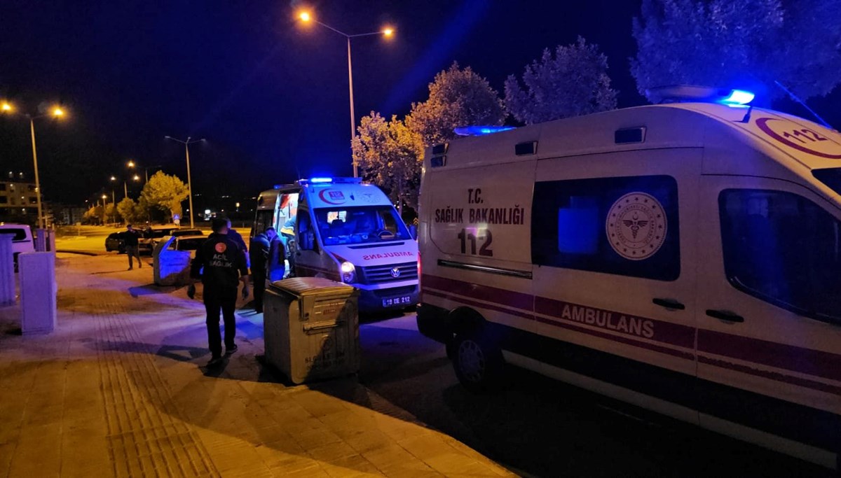 Çorum'da bıçaklı kavga: Üç yaralı