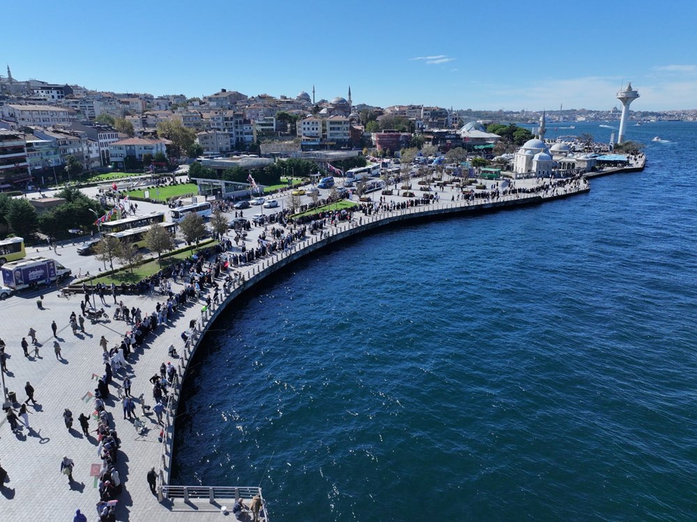 Kadınlardan Gazze'ye destek zinciri: İstanbul'da binlerce kişi toplandı - 4