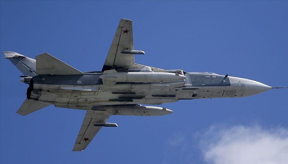 Rusya’da Su-24 savaş uçağı düştü