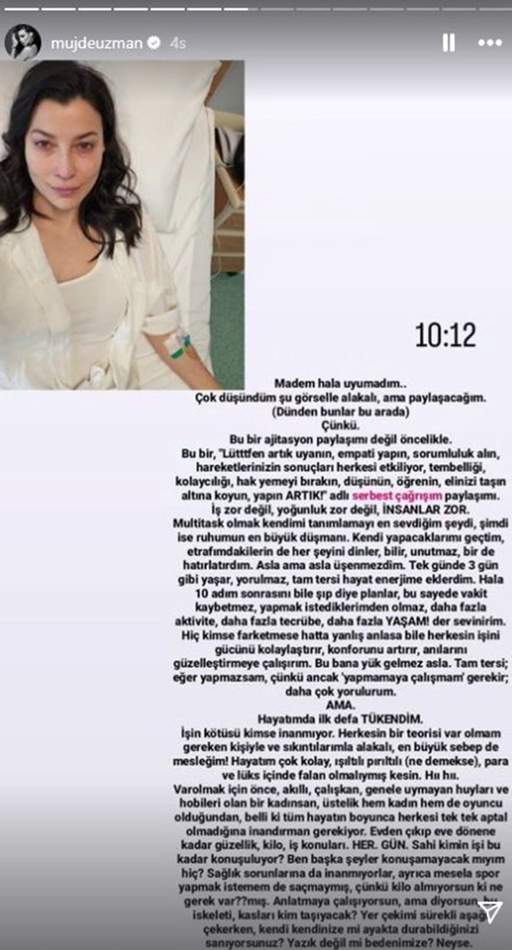 Müjde Uzman: Ben herhangi bir sendroma yakalandım falan demedim - 2