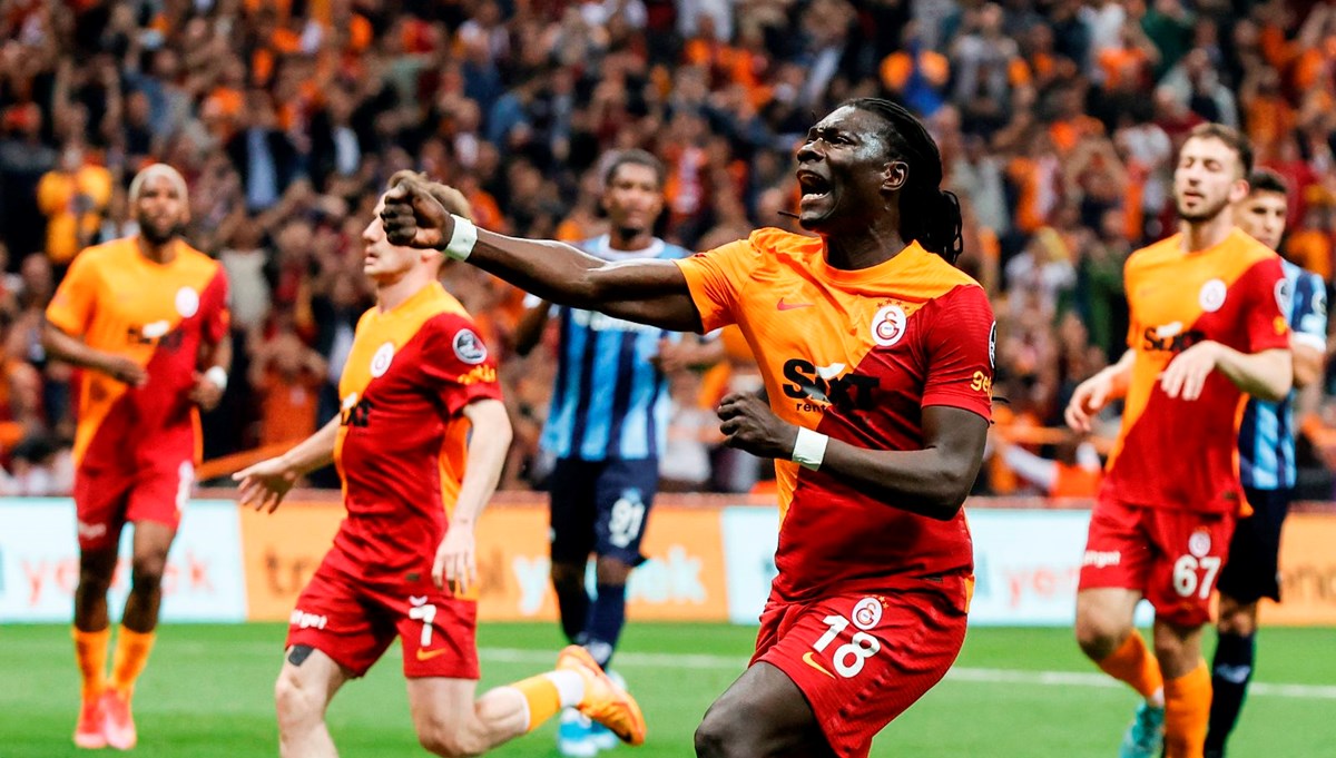 5 gollü maçta kazanan Galatasaray (Galatasaray-Adana Demirspor maç sonucu)