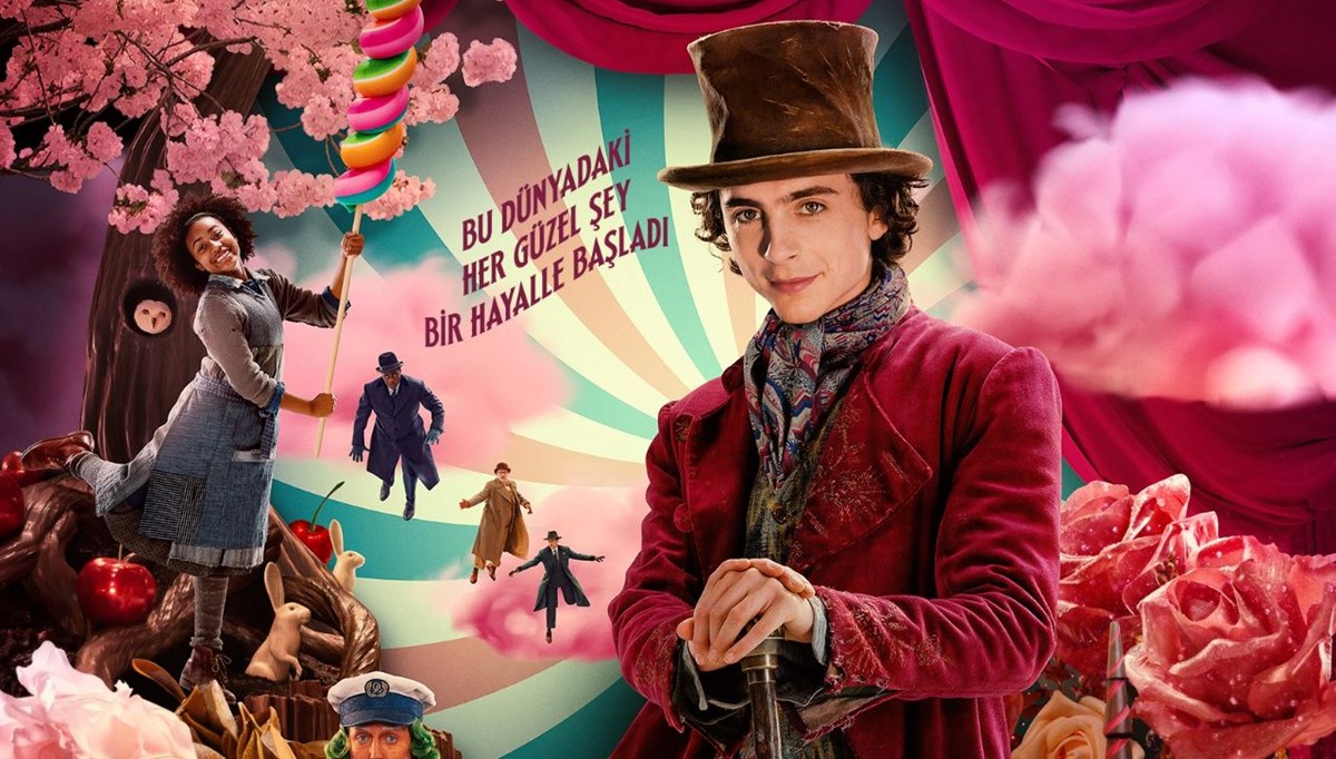 Wonka filminin yeni posteri yayınlandı Wonka filminin yeni posteri yayınlandı