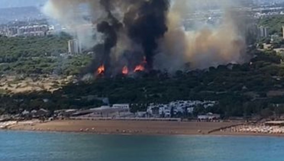 Bursa, Antalya ve Muğla’da orman yangını: Havadan ve karadan
müdahale ediliyor
