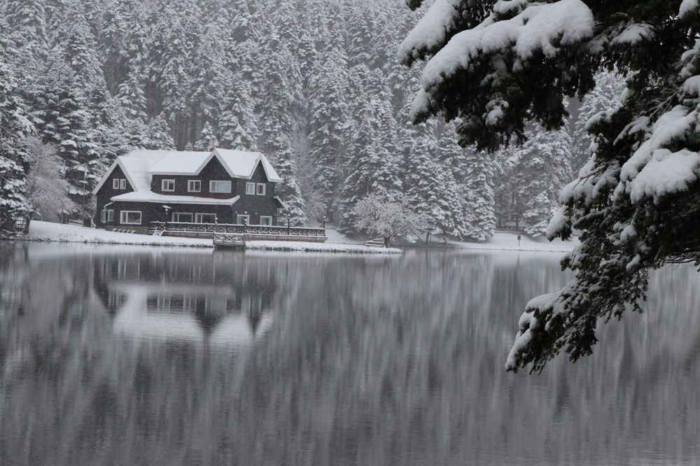 Bolu'da 'tabiatın kalbi' Gölcük ve Mudurnu'dan kartpostallık fotoğraflar - 16