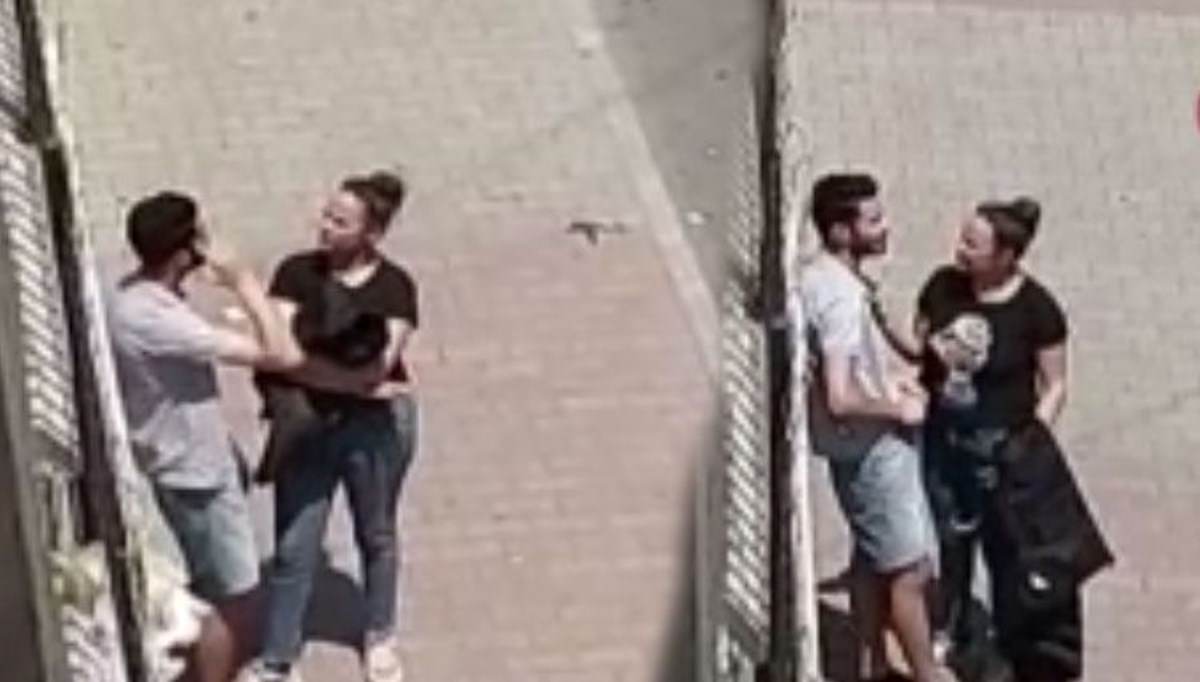 Erkek arkadaşının boynuna kemer takıp sürükledi, kolunu ısırdı Erkek arkadaşının boynuna kemer takıp sürükledi, kolunu ısırdı