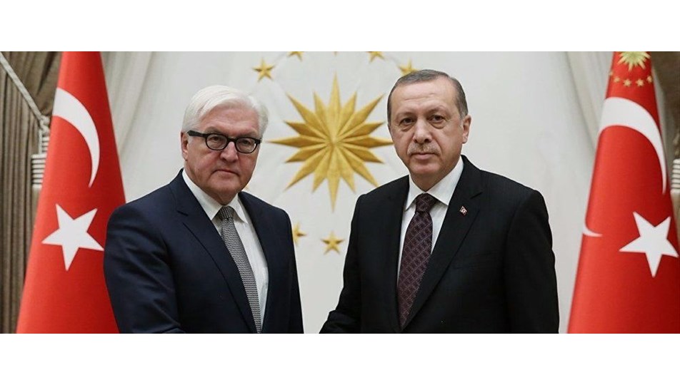 Son dakika haberi... Cumhurbaşkanı Erdoğan, Alman mevkidaşı ile görüştü