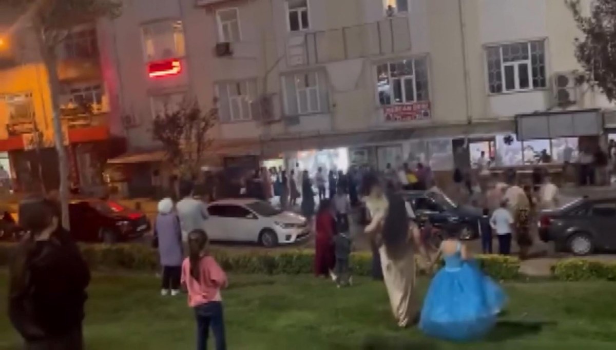 Düğün çıkışı kavgaya tutuştular