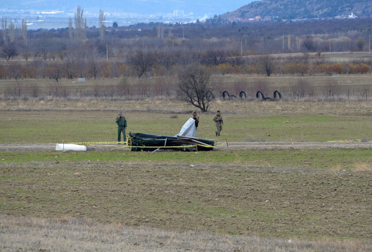 Geçen yıl 9 Aralık günü düşen askeri helikopter