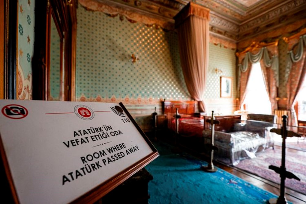 Dolmabahçe Sarayı'nda 71 numaralı oda 10 Kasım ziyaretlerine hazır - 7