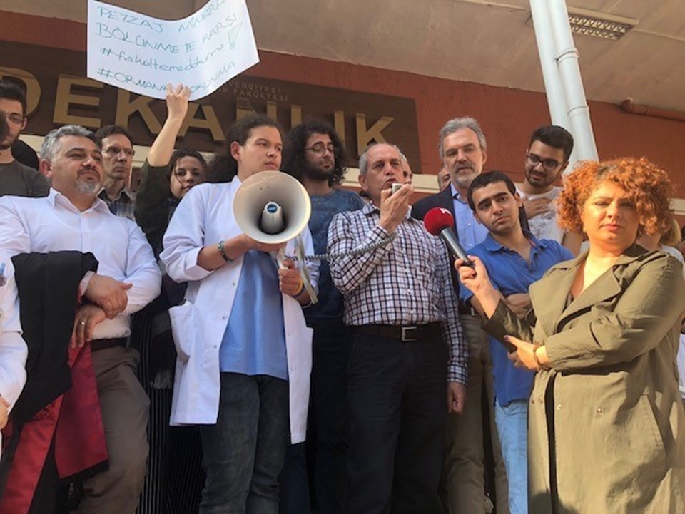 Cerrahpaşa Tıp'ta 'bölünme' protestosu devam ediyor - 1