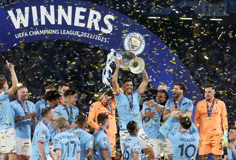 Şampiyonlar Ligi'nde kupa Manchester City'nin - 29